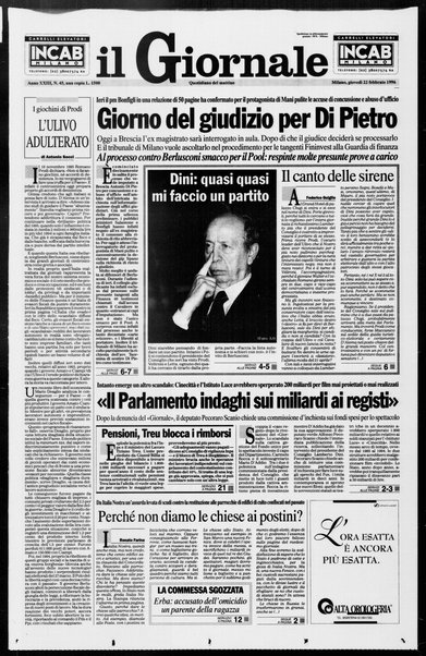 Il giornale : quotidiano del mattino